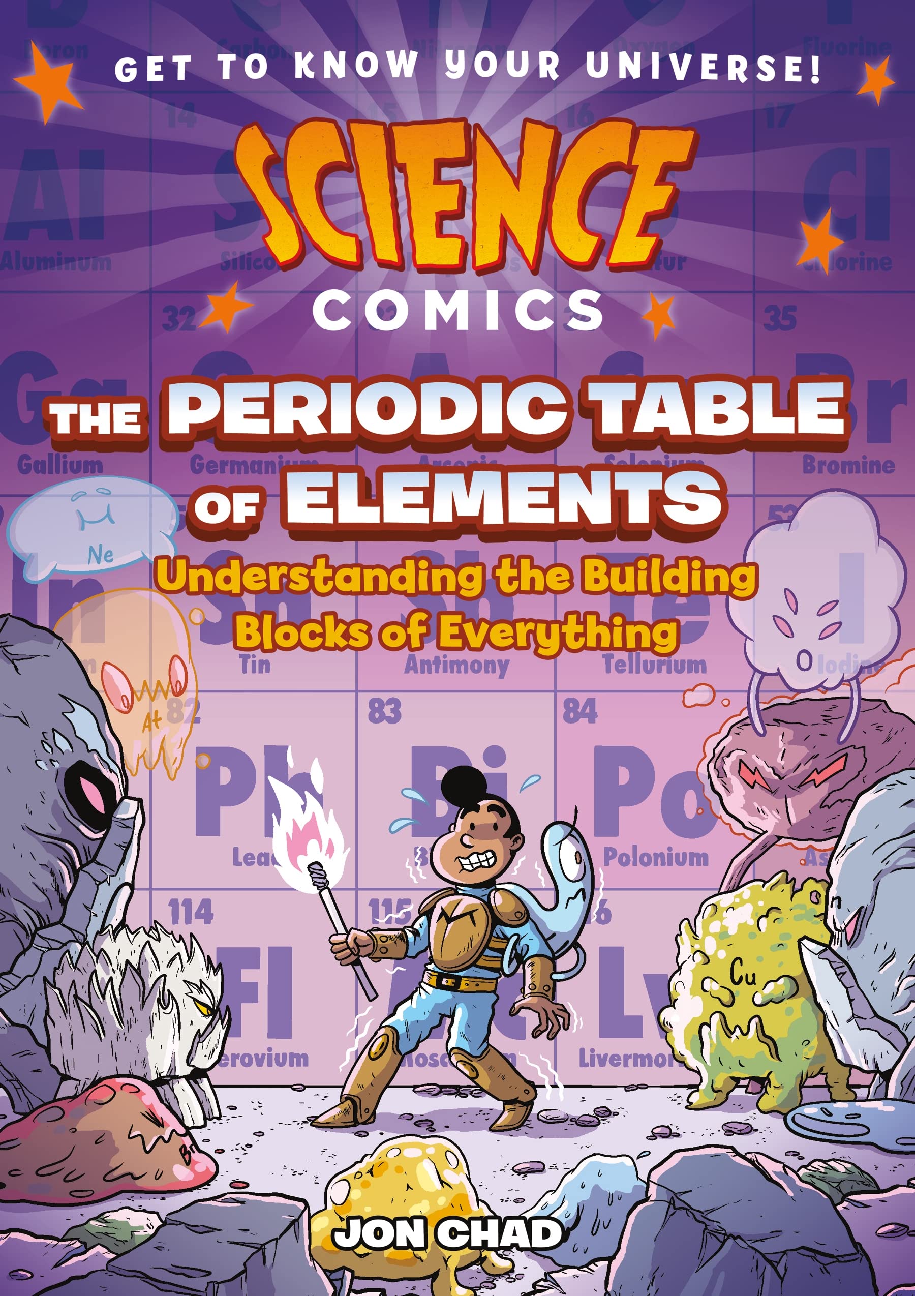 Science Comics: The Periodic Table Of Elements: Understanding The Building Blocks Of Everything,Used