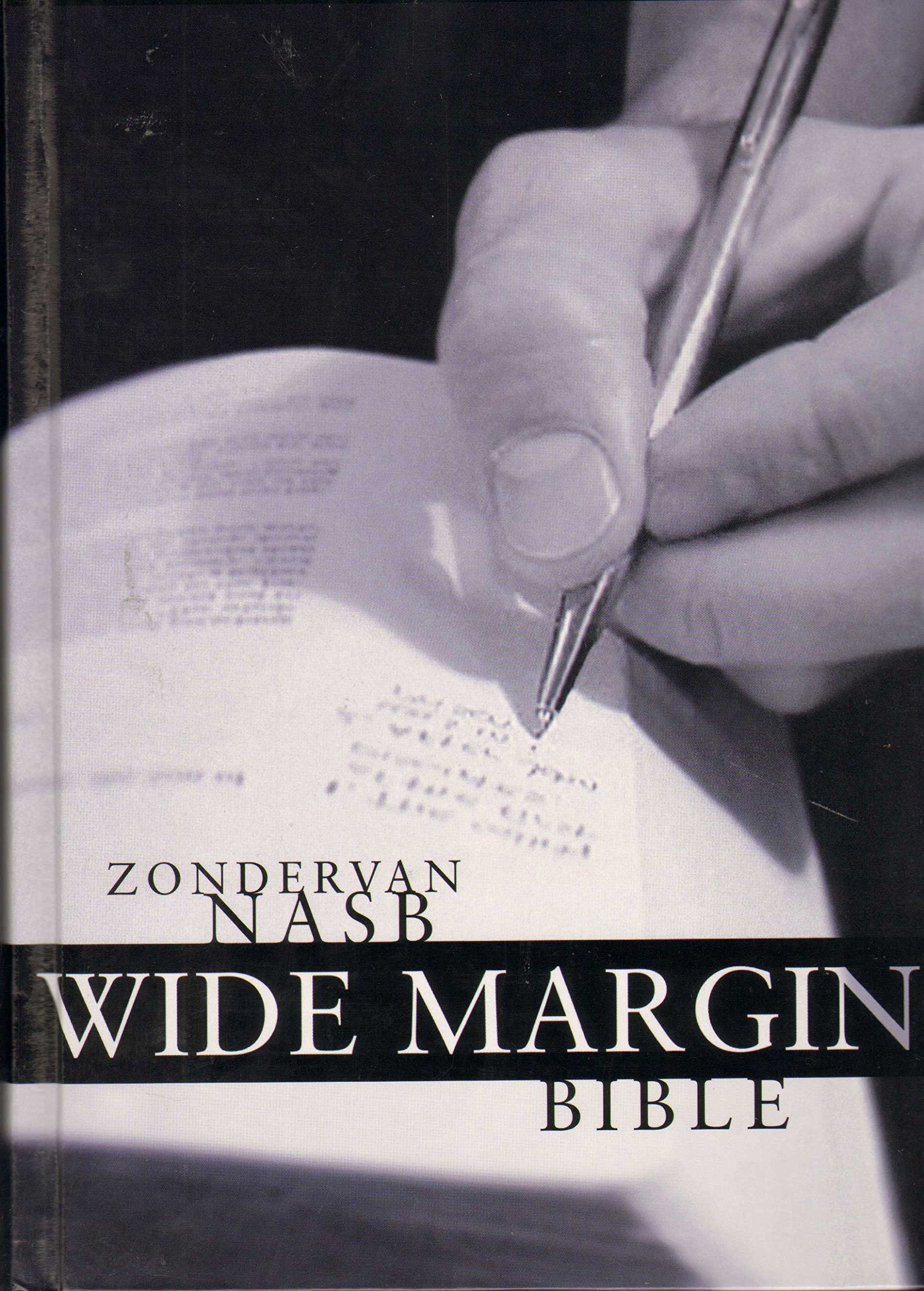 Zondervan Nasb Wide Margin Bible