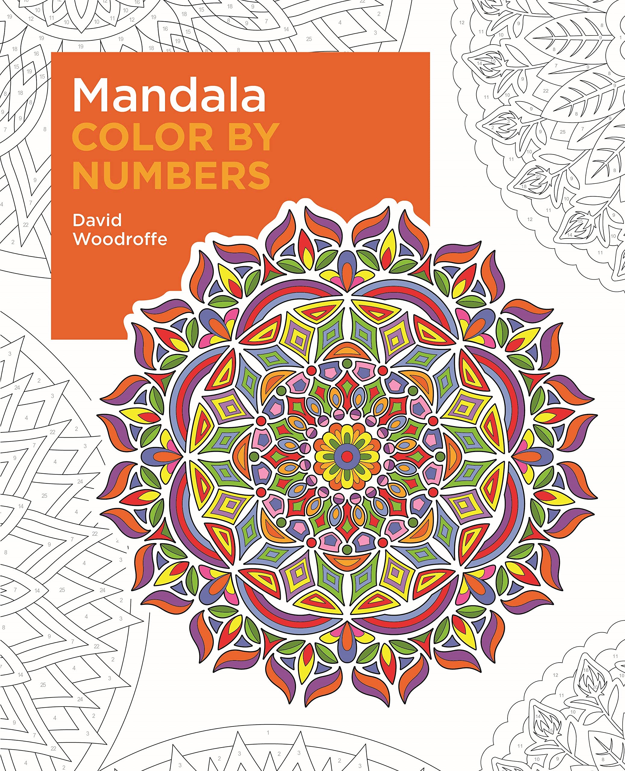 Mandala Color By Numbers (Sirius Color By Numbers Collection),Used