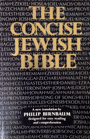The Concise Jewish Bible (English and Hebrew Edition),Used