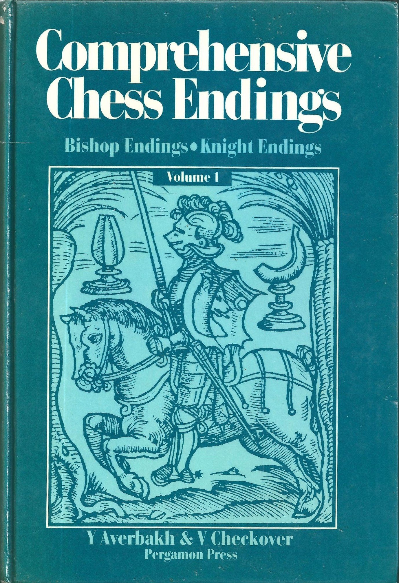 Comprehensive Chess Endings, Volume 1, Bishop Endings, Knight Endings (Pergamon Russian Chess Series) (English and Russian Editi,Used