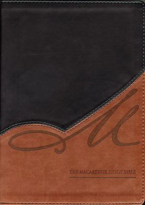 Nkjv, The Macarthur Study Bible, Leathersoft, Black/Brown: Revised And Updated