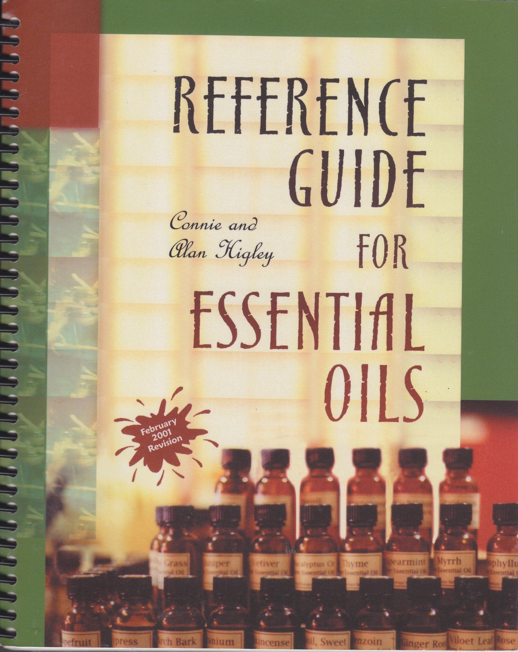Reference Guide For Essential Oils,Used
