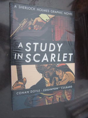 A Study in Scarlet (Illustrated Classics): A Sherlock Holmes Graphic Novel,Used