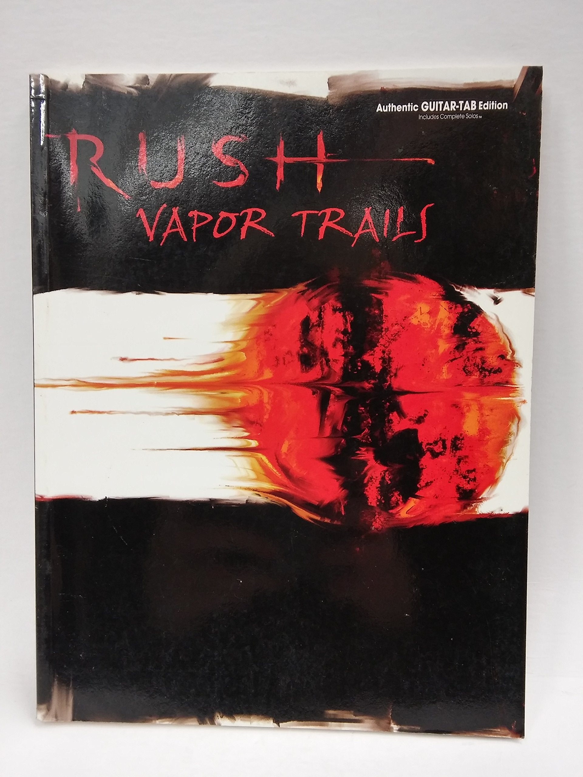 Rush  Vapor Trails: Authentic Guitar TAB,Used