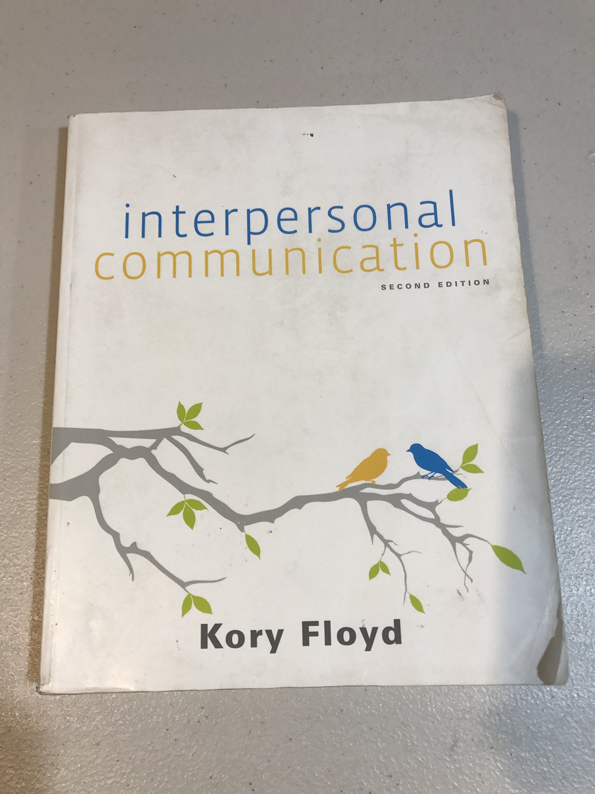 Interpersonal Communication  Standalone book,Used