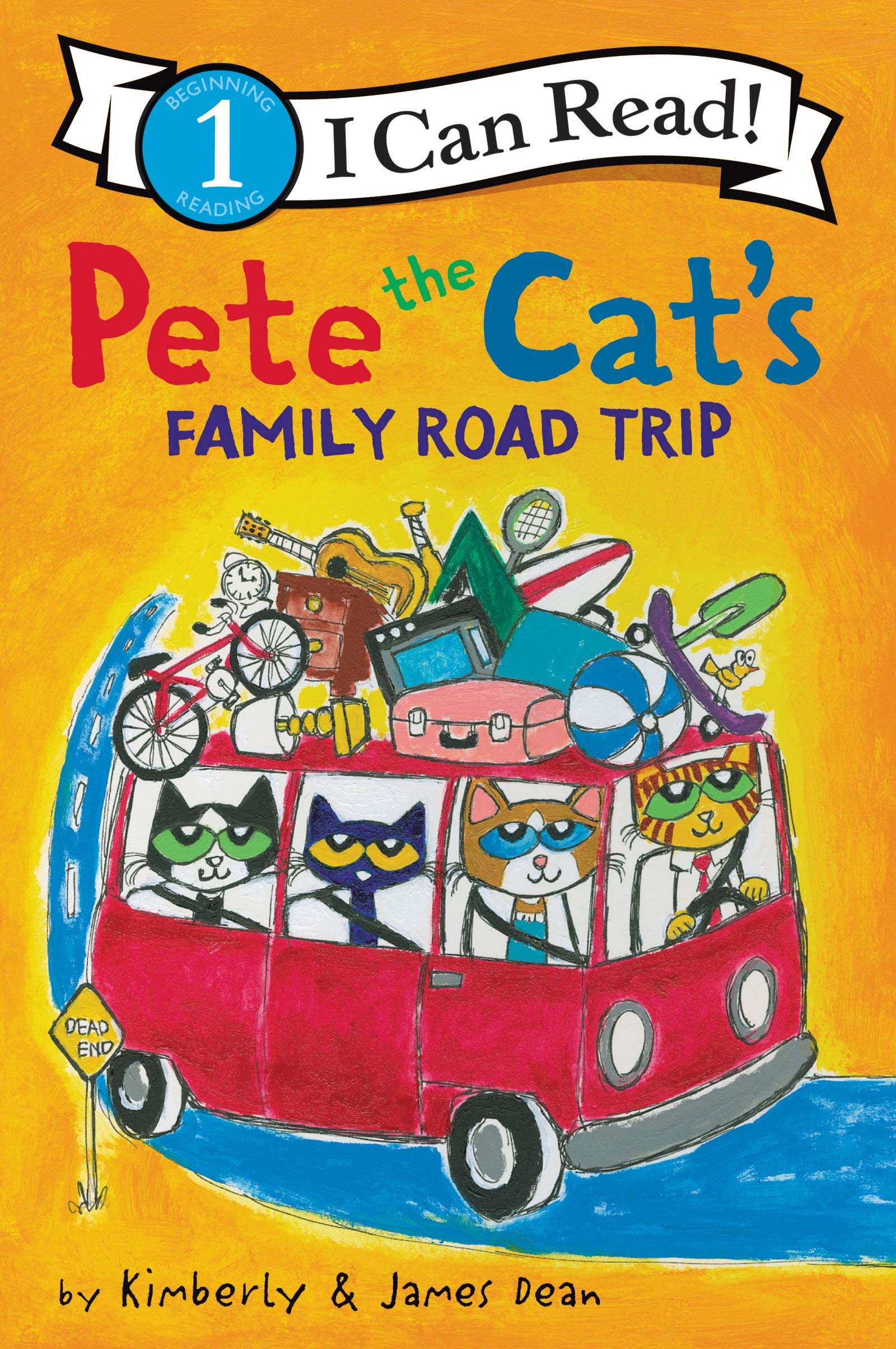 Pete The Cats Family Road Trip (I Can Read Level 1),New