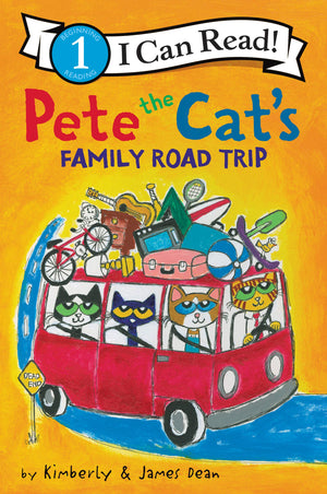 Pete The Cats Family Road Trip (I Can Read Level 1),New