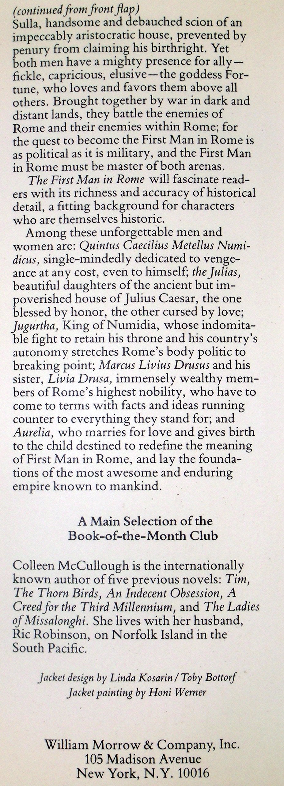 The First Man In Rome-new