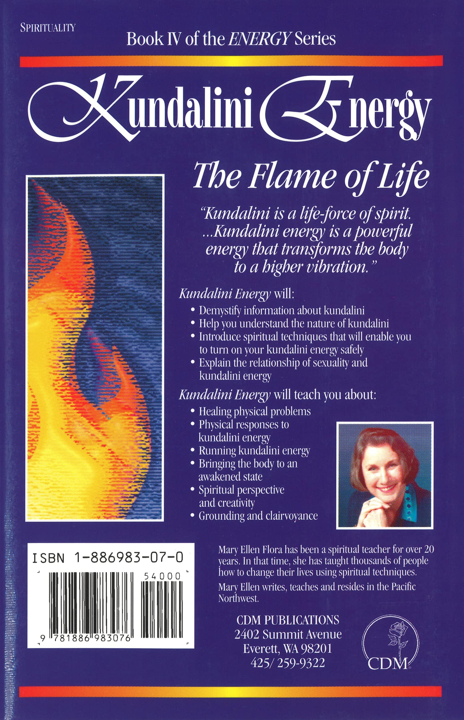 Kundalini: The Flame Of Life (The Energy Series, 4)