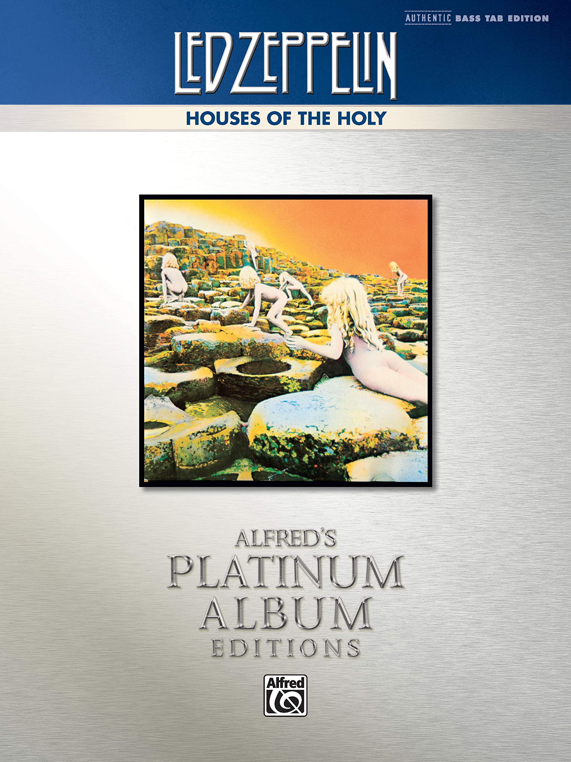 Led Zeppelin  Houses of the Holy Platinum Bass Guitar: Authentic Bass TAB (Alfred's Platinum Album Editions),Used