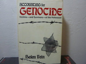 Accounting For Genocide: National Responses And Jewish Victimization During The Holocaust,Used