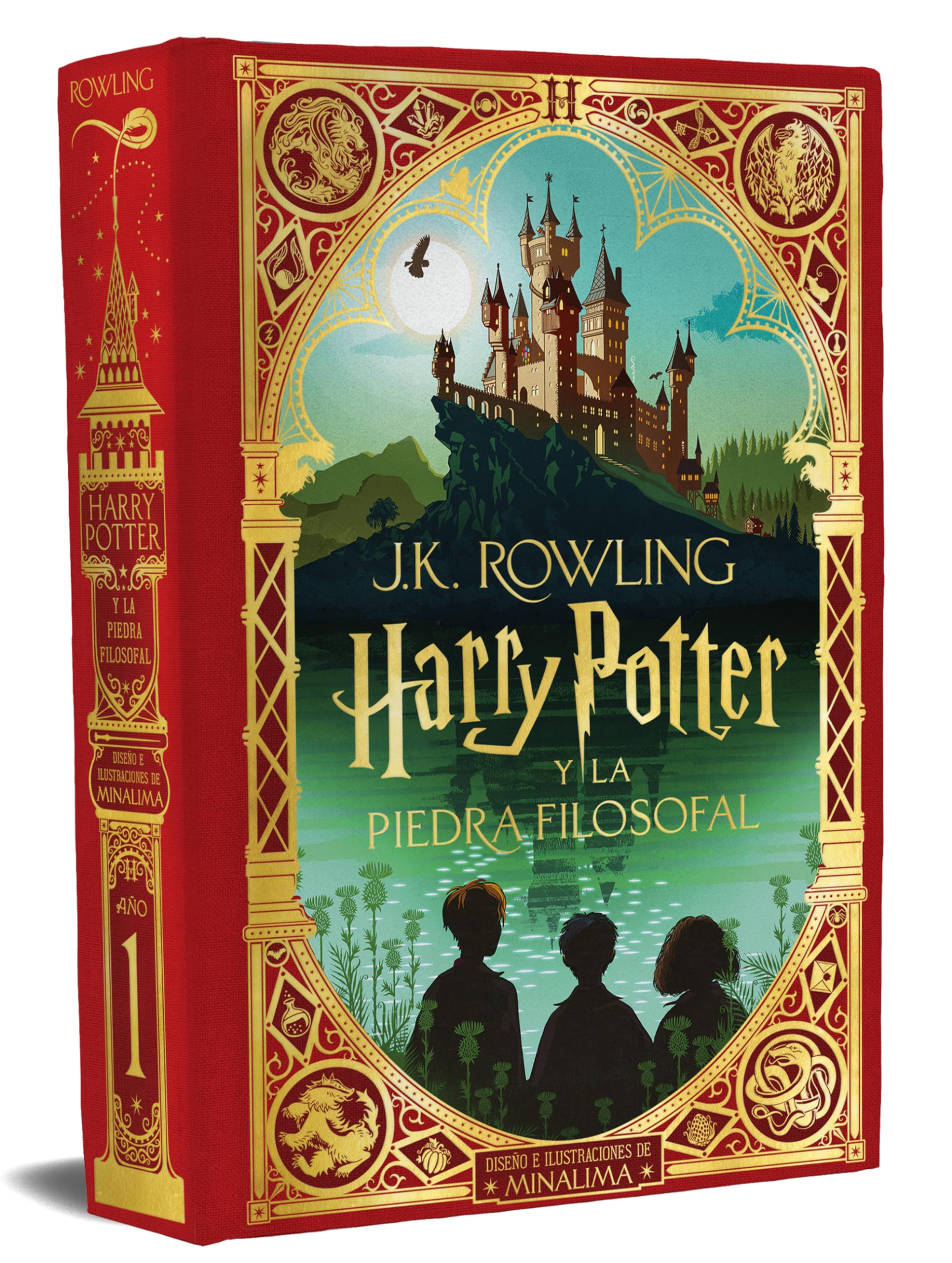Harry Potter y la piedra filosofal (Ed. Minalima) / Harry Potter and the Sorcerer's Stone: MinaLima Edition (Spanish Edition),Used