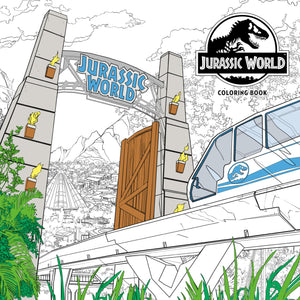Jurassic World Adult Coloring Book,Used