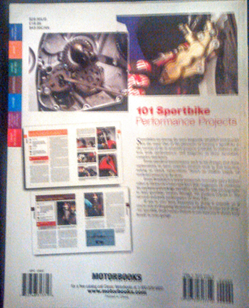 101 Sportbike Performance Projects (Motorbooks Workshop),Used
