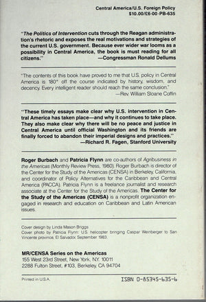 Politics of Intervention (Mr/Censa Series on the Americas),Used