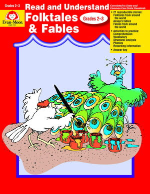 Read and Understand Folktales & Fables,Used