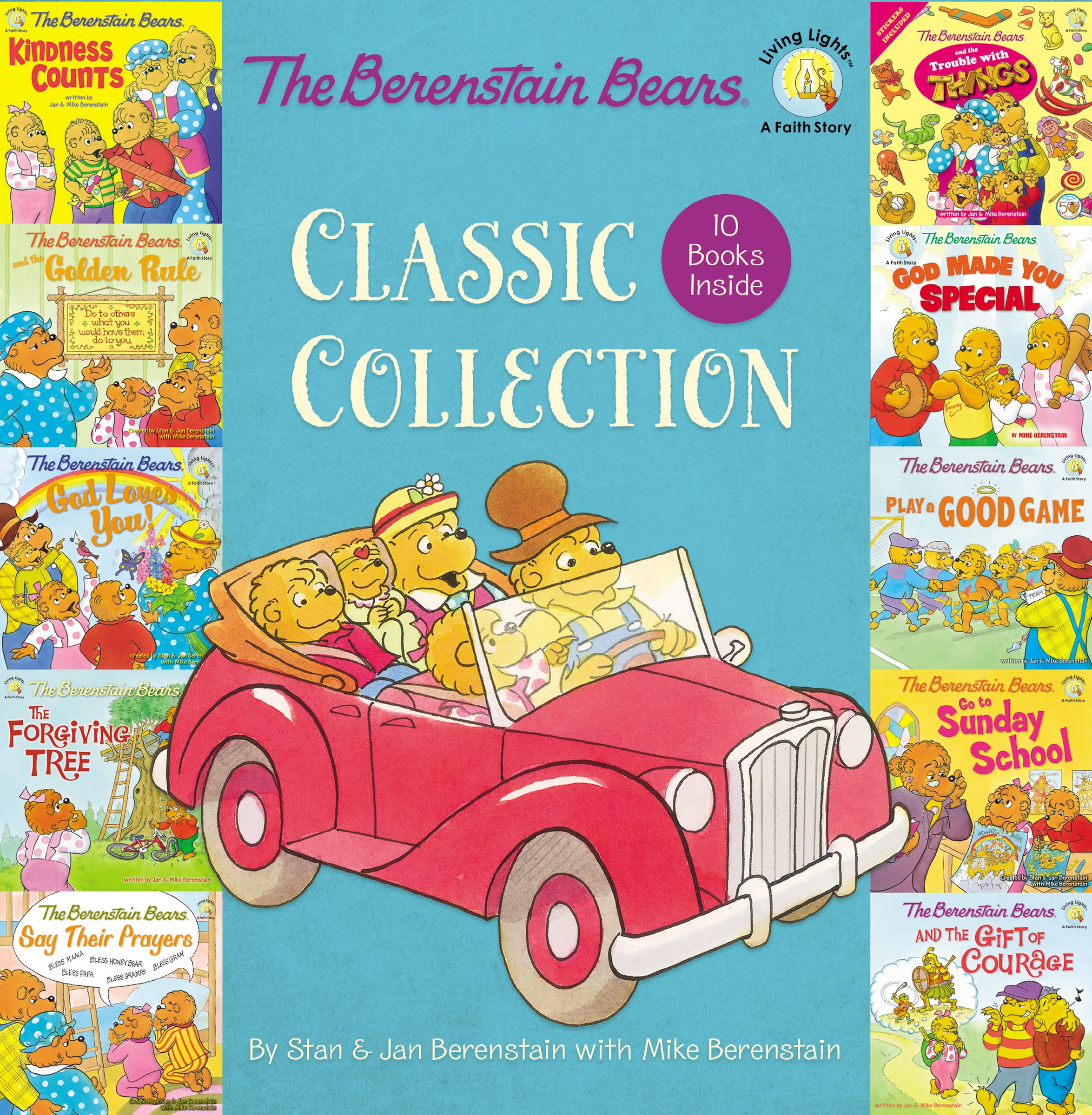 The Berenstain Bears Classic Collection (Box Set) (Berenstain Bears/Living Lights: A Faith Story)-used