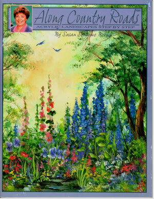 Along Country Roads, Acrylic Landscapes Step By Step (525) (525),Used
