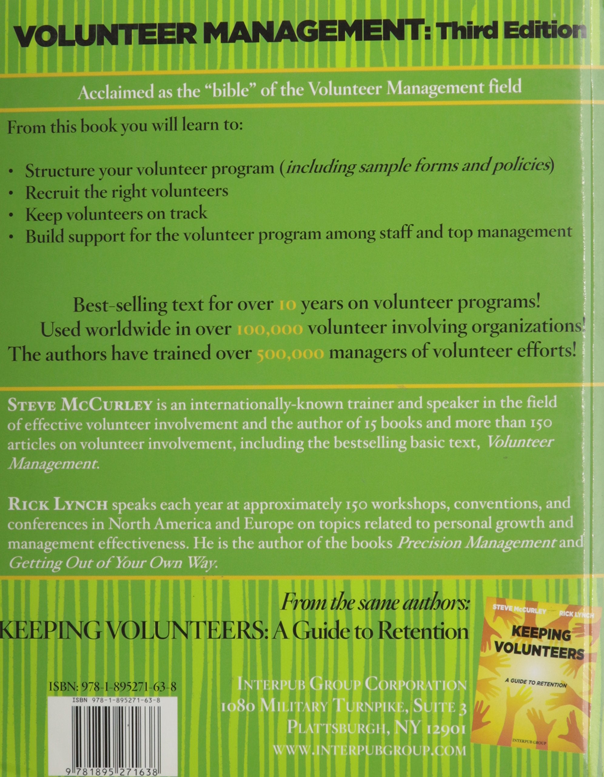 Volunteer Management,Used
