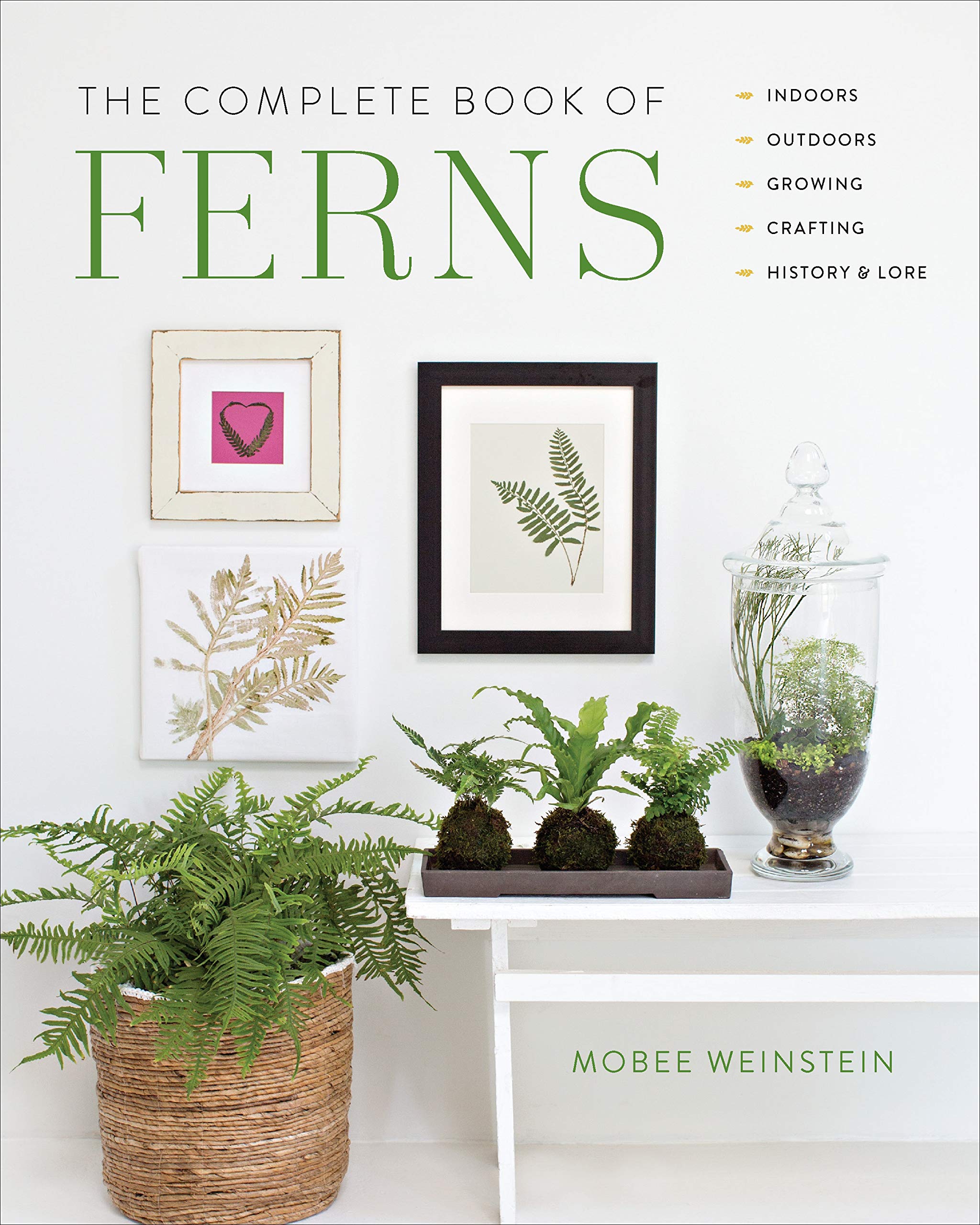 The Complete Book Of Ferns: Indoors  Outdoors  Growing  Crafting  History & Lore
