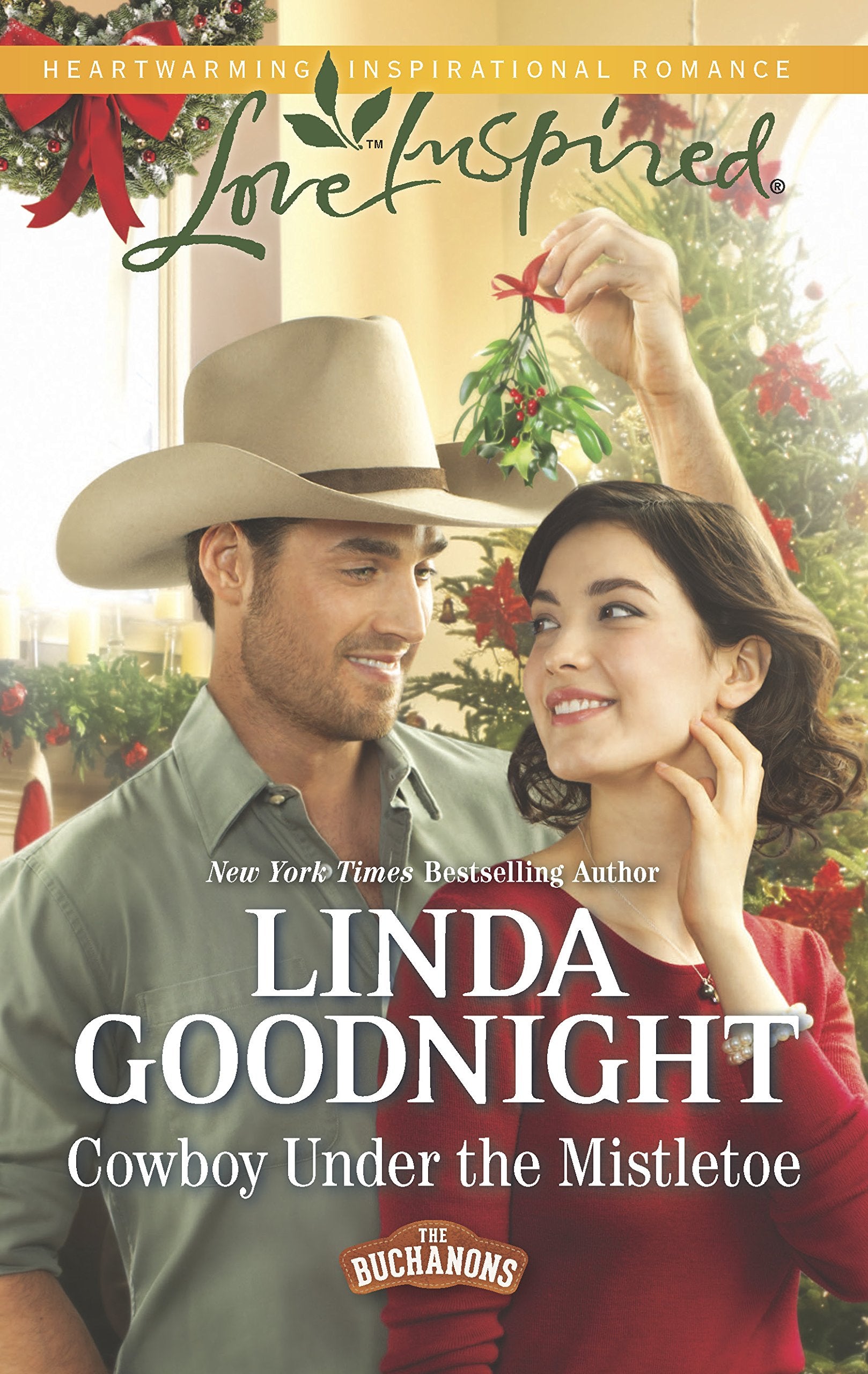 Cowboy Under the Mistletoe (The Buchanons, 1),Used