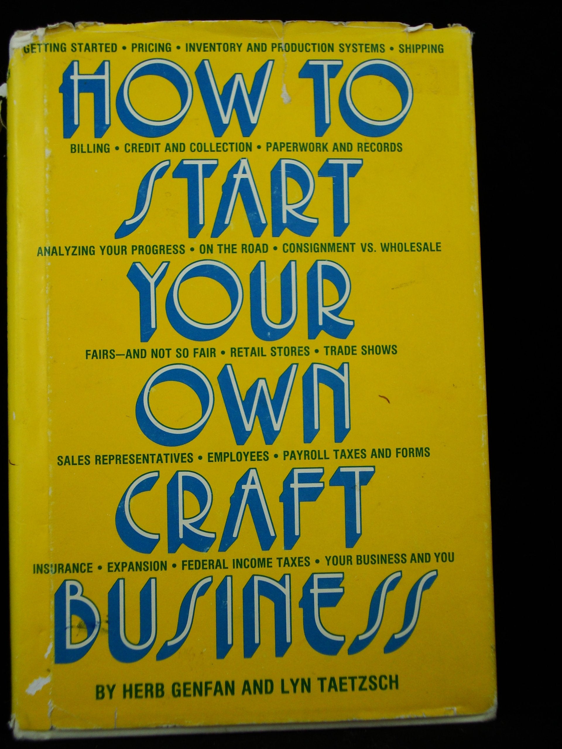 How to Start Your Own Craft Business,Used