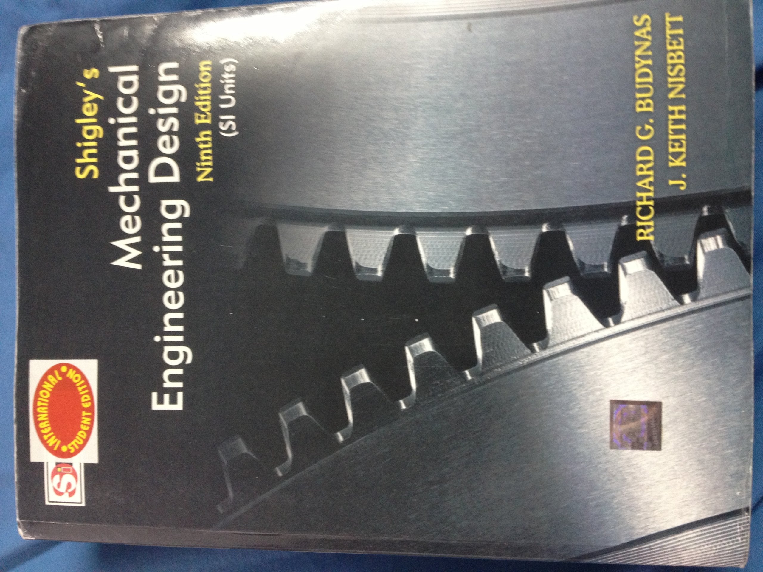 Mechanical Engineering Design (International Edition),Used