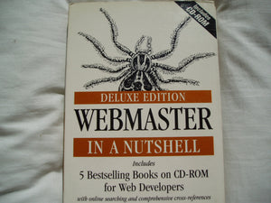 WebMaster in a Nutshell, Deluxe Edition,Used