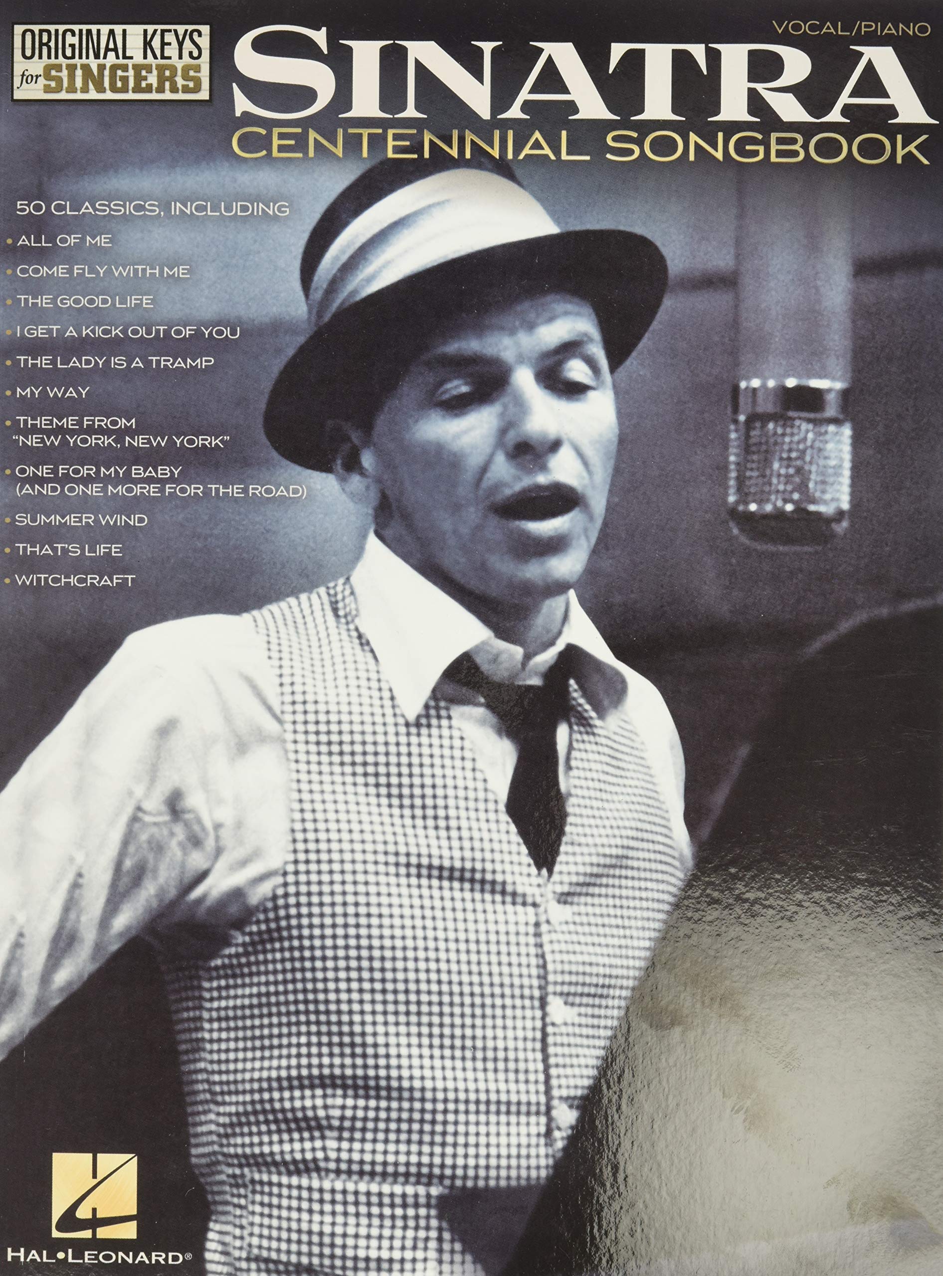 Frank Sinatra  Centennial Songbook  Original Keys For Singers (Vocal Piano),New