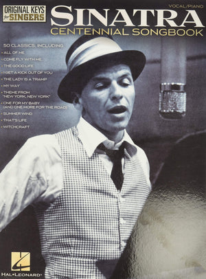 Frank Sinatra  Centennial Songbook  Original Keys For Singers (Vocal Piano),New