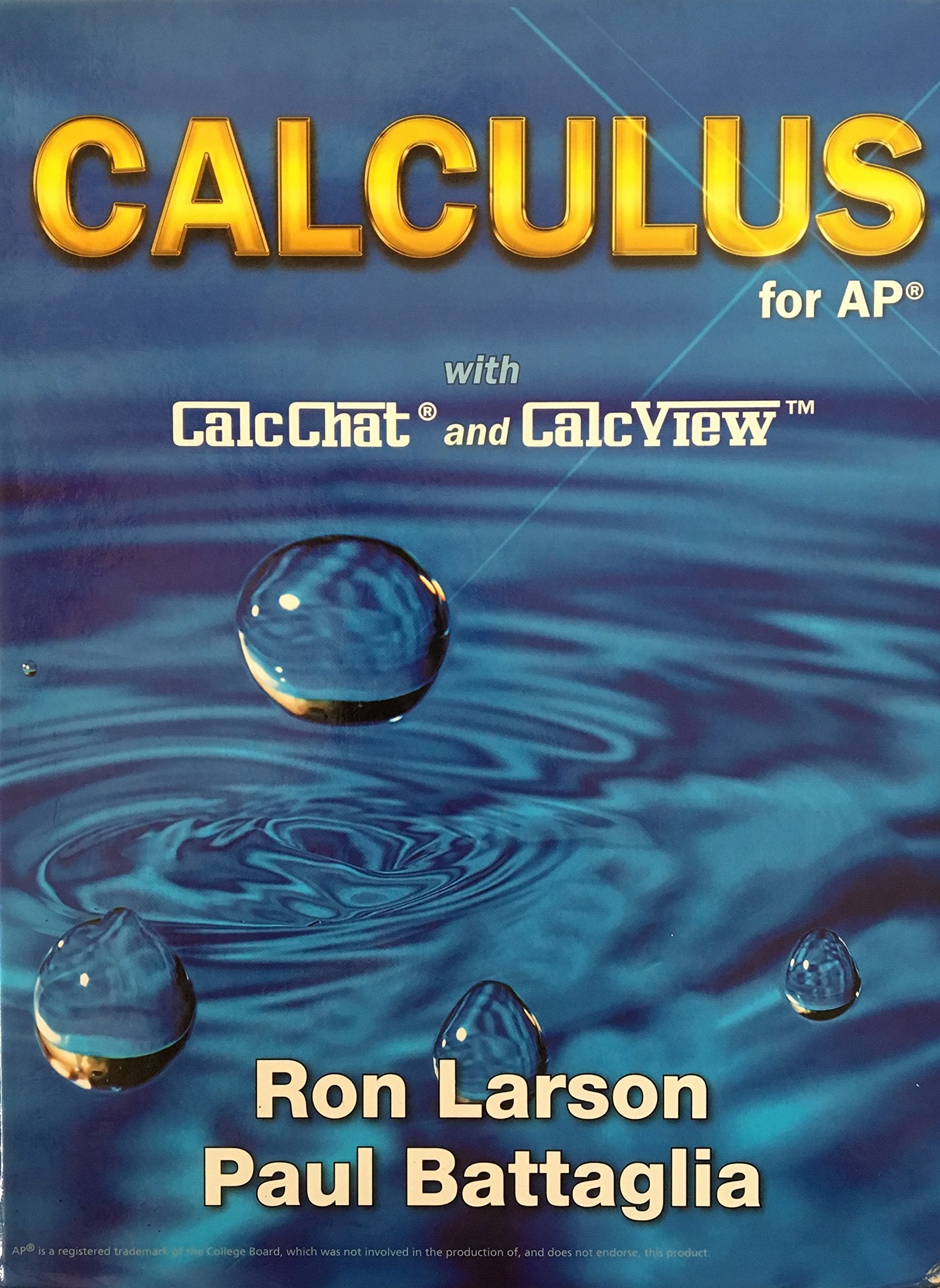 Calculus for AP,Used