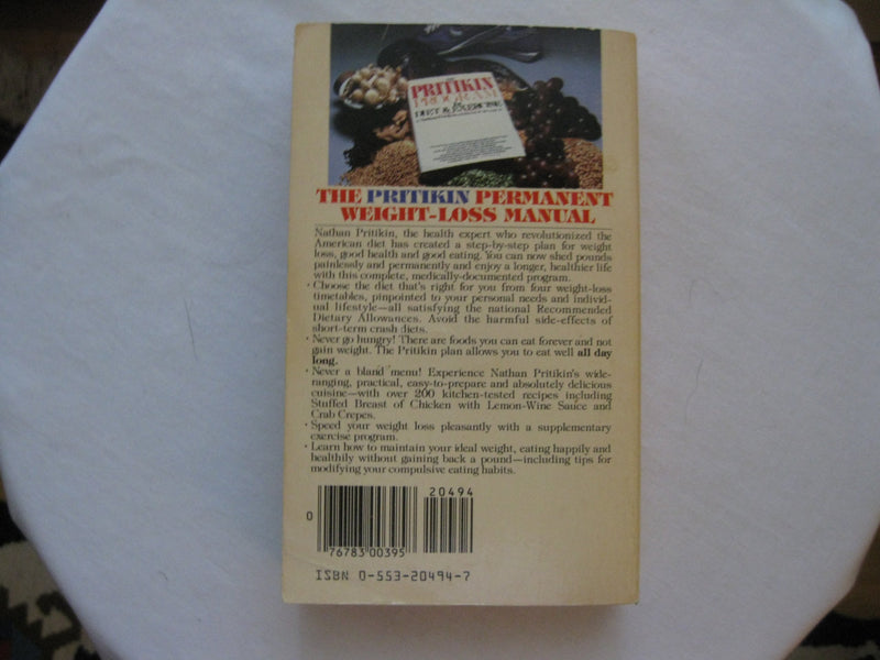Pritikin Permanent Weight Loss,Used