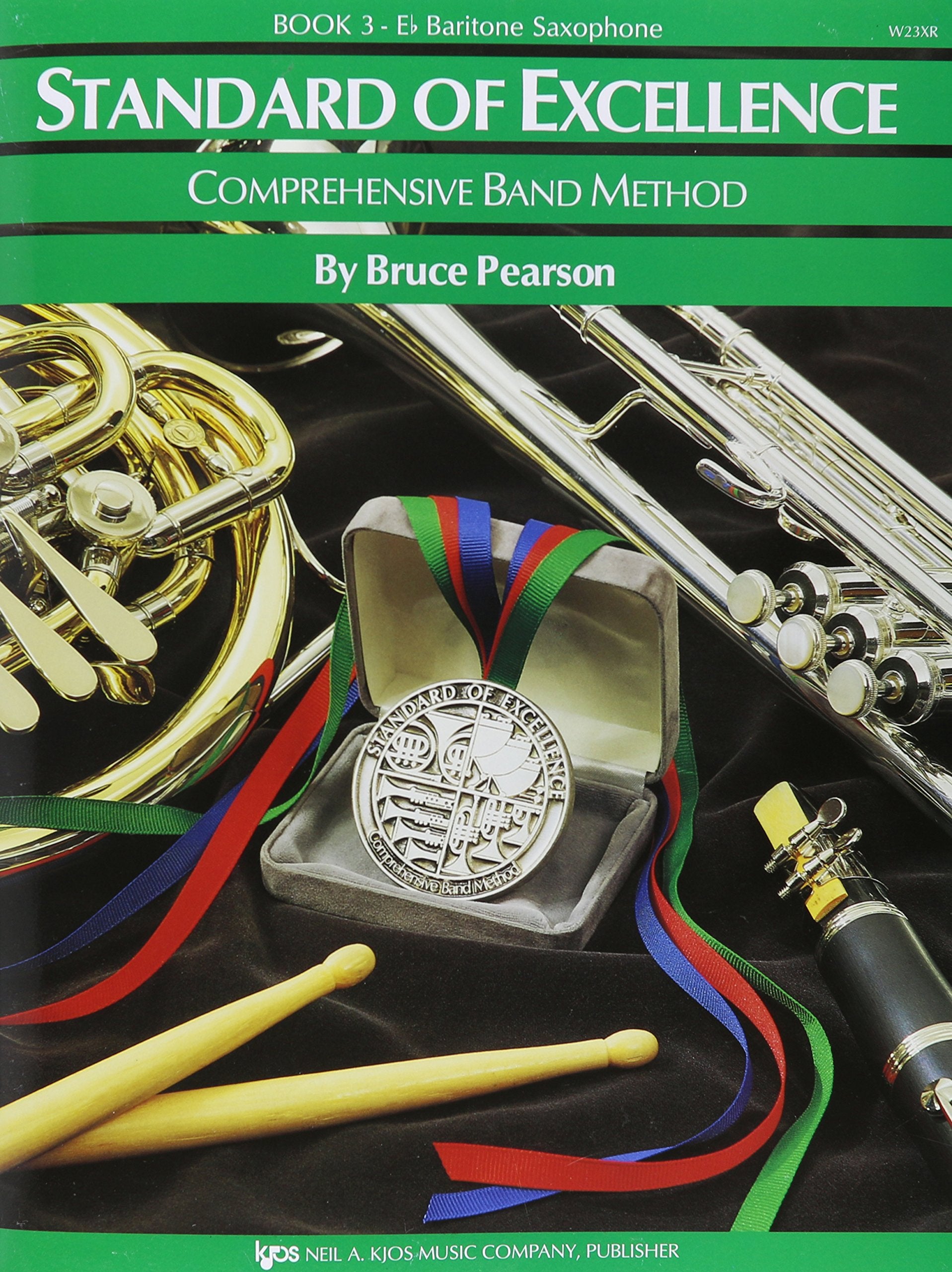 W23XR  Standard of Excellence Book 3 Eb Baritone Saxophone (Comprehensive Band Method),New