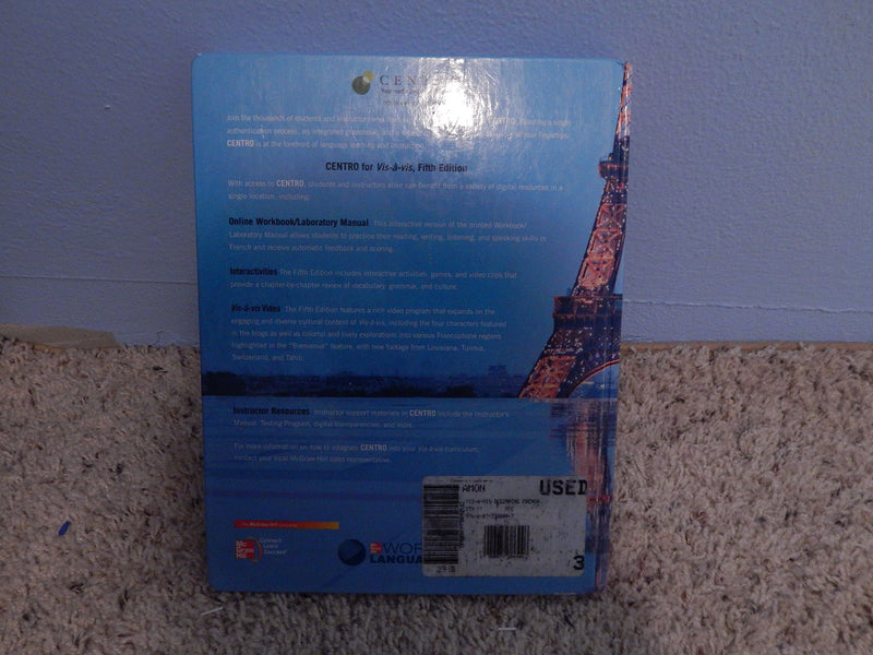 Visvis: Beginning French (Student Edition),Used