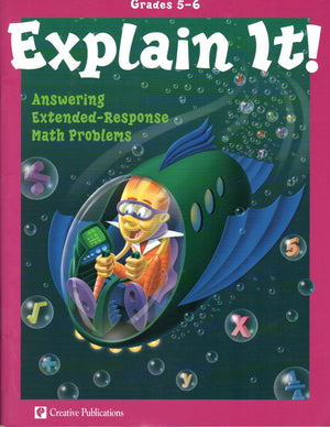 Explain It! Answering Extendedresonse Math Problems Grades 56,Used