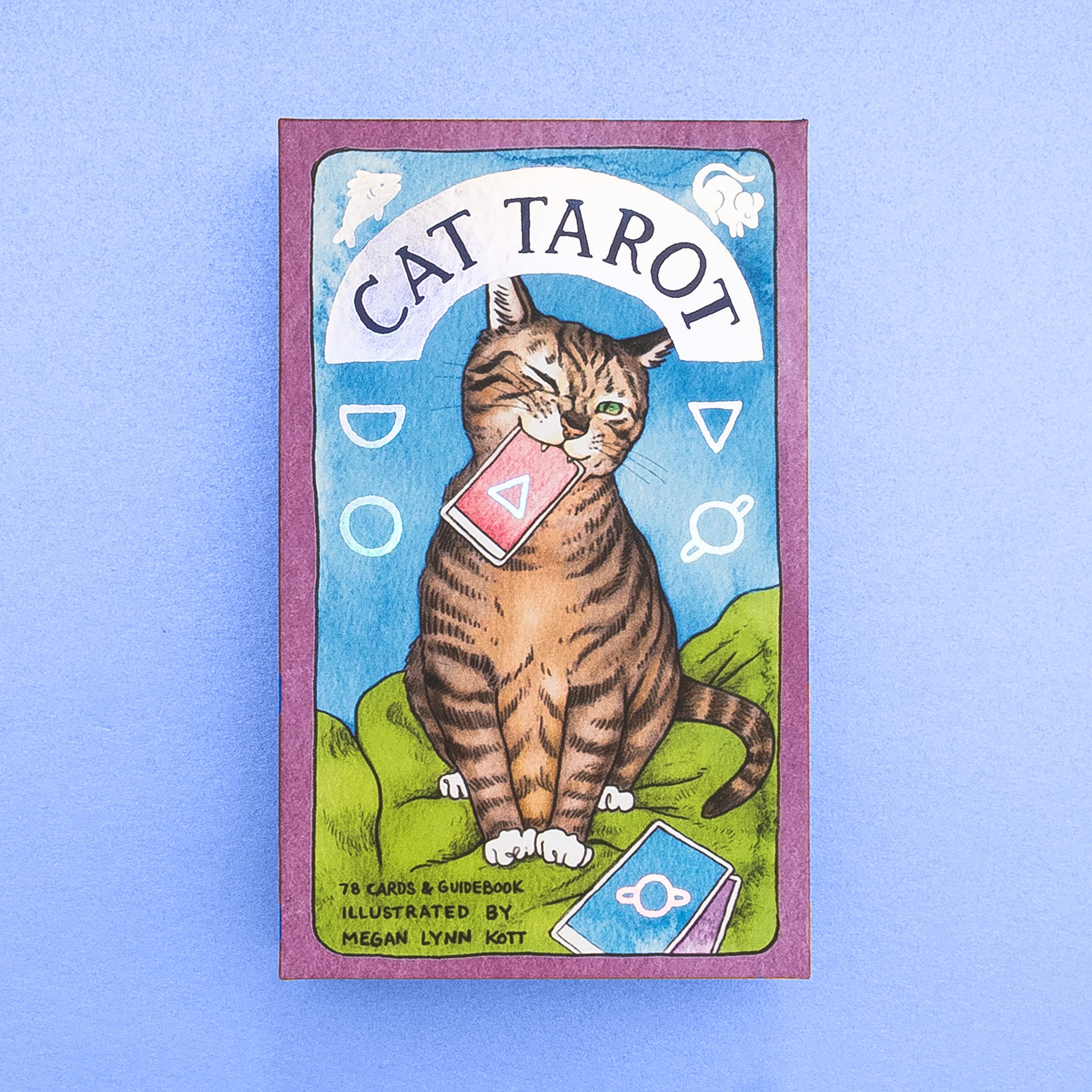 Cat Tarot: 78 Cards & Guidebook (),Used