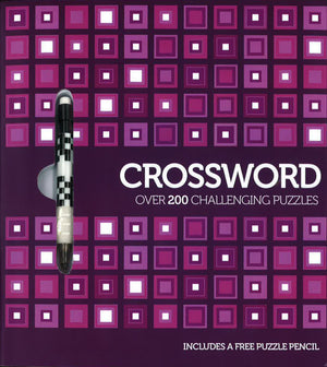 Crossword Puzzles W/ Pencil,Used