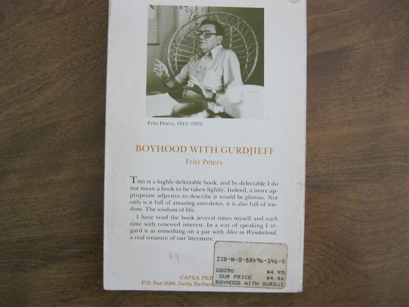 Boyhood With Gurdjieff,Used
