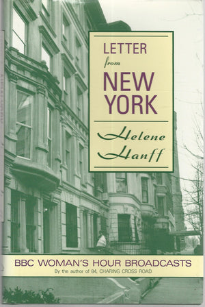 Letter From New York: Bbc Woman'S Hour Broadcasts