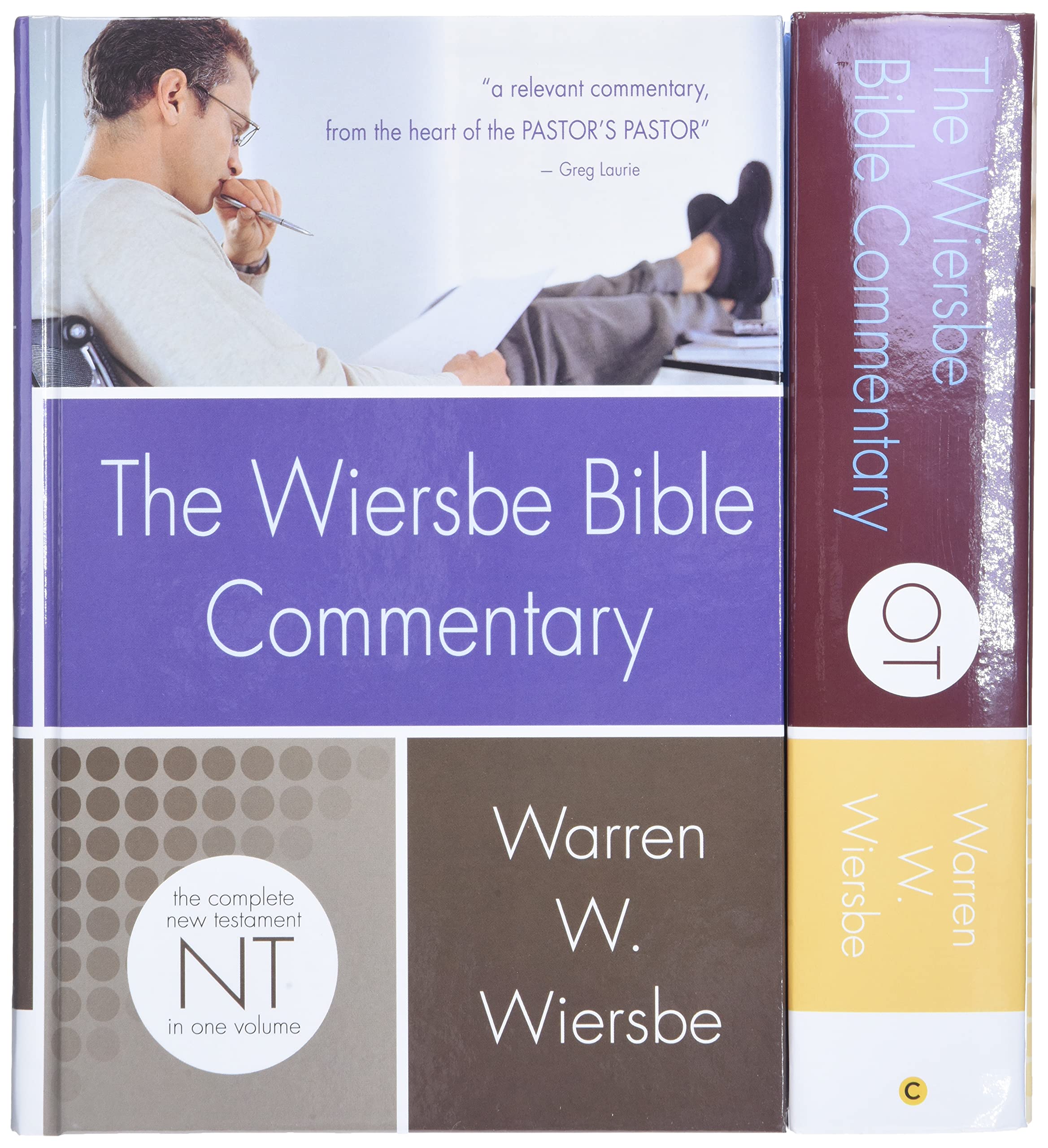 Wiersbe Bible Commentary 2 Vol Set,New