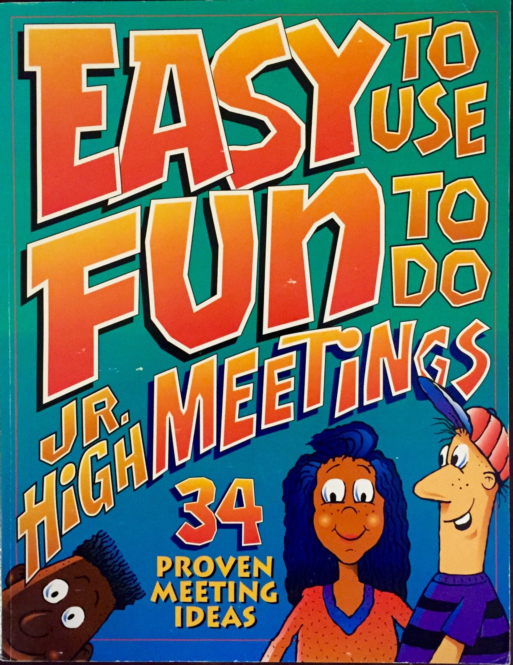 EasyToUse, FunToDo Junior High Meetings,Used