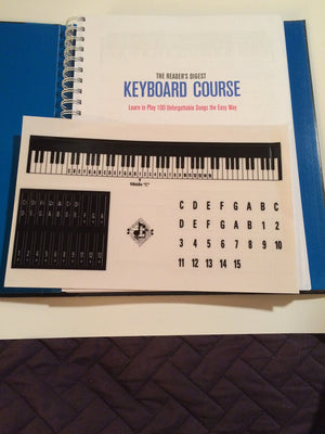 The Reader's Digest Keyboard Course: Learn to Play 100 Unforgettable Songs the Easy Way,New