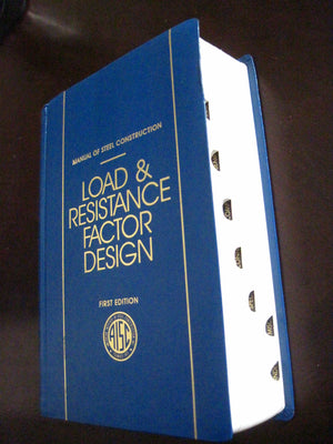 Load and Resistance Factor Design, Manual of Steel Construction. AISC First Edition,Used