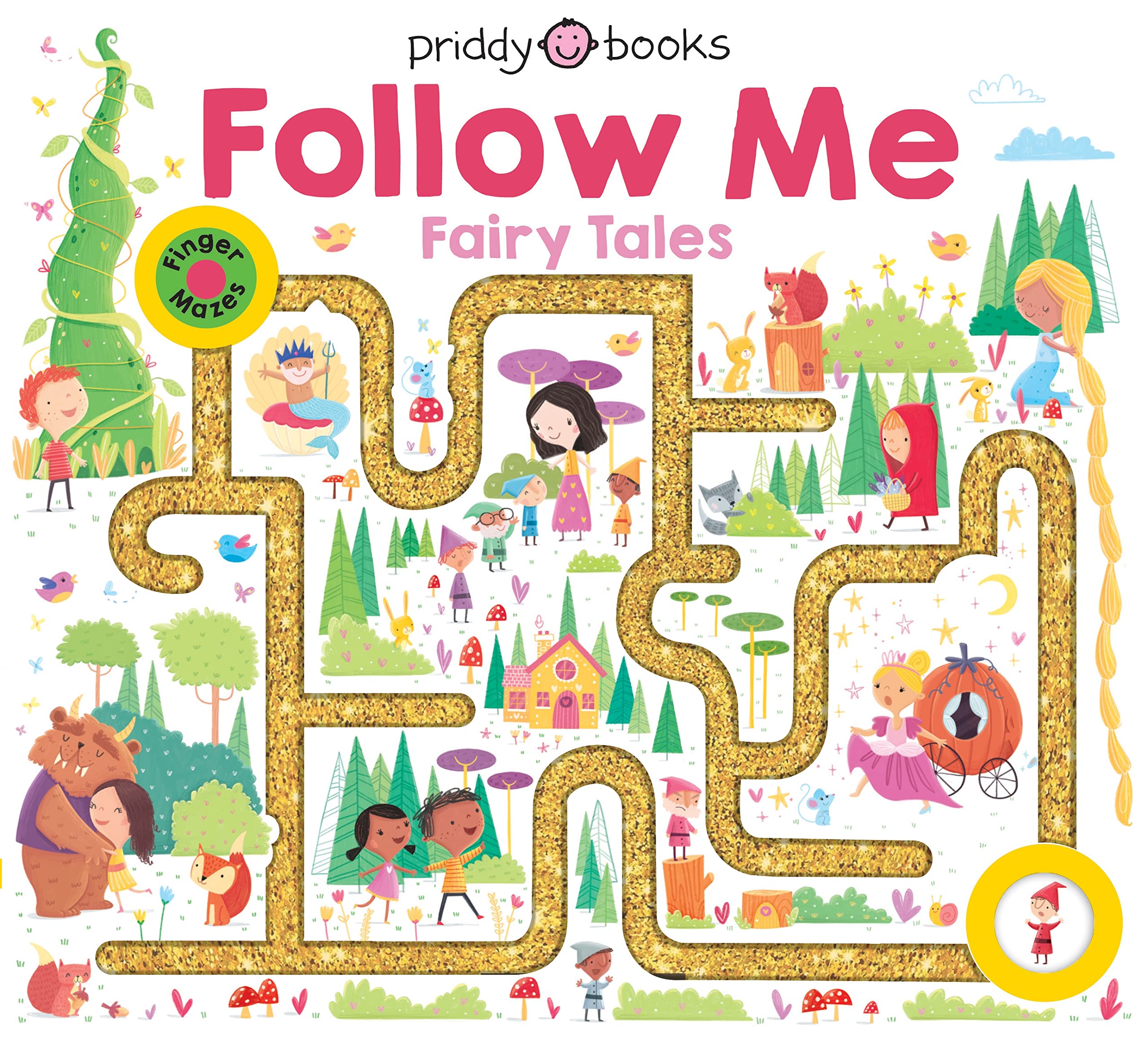 Maze Book: Follow Me Fairy Tales (Finger Mazes),Used