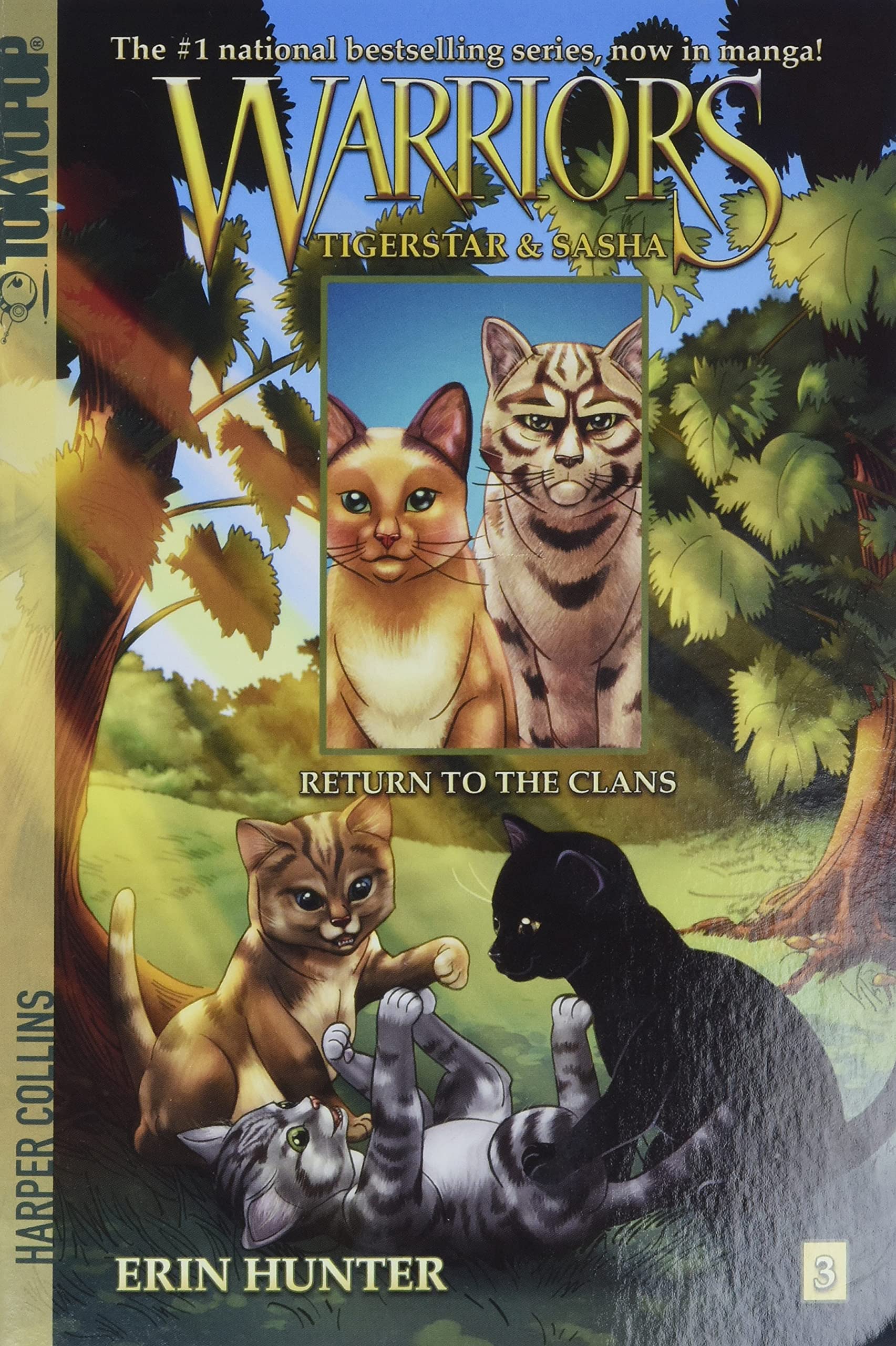 Warriors: Tigerstar And Sasha #3: Return To The Clans,Used
