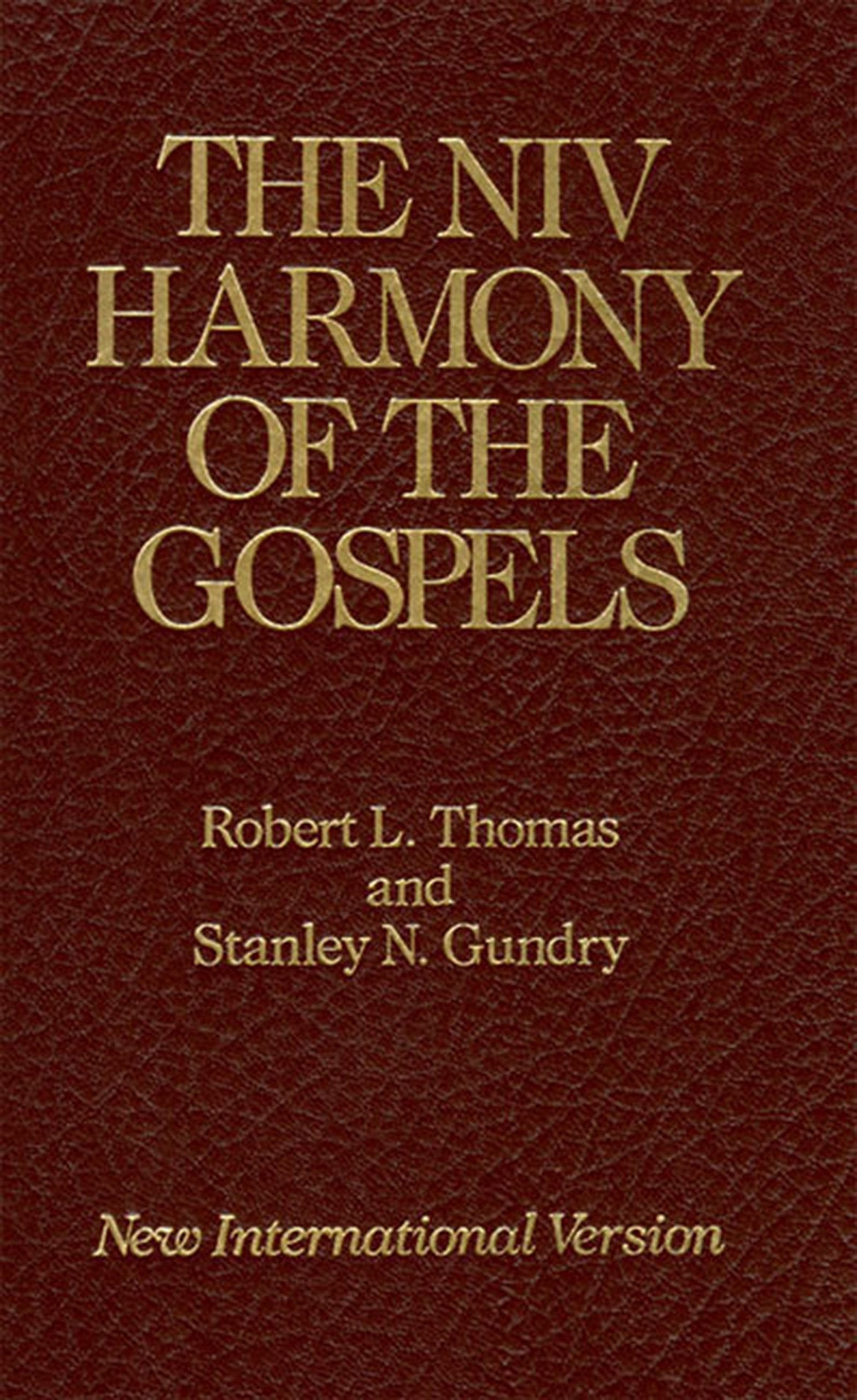 The Niv Harmony Of The Gospels,New
