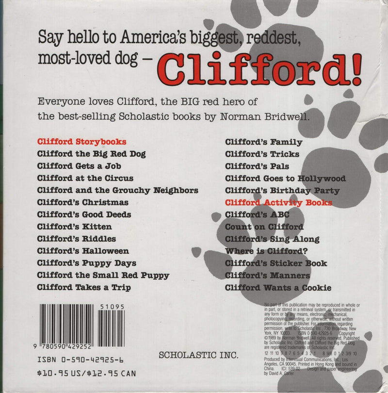 Where Is Clifford?: A Lift the Flap Book,Used