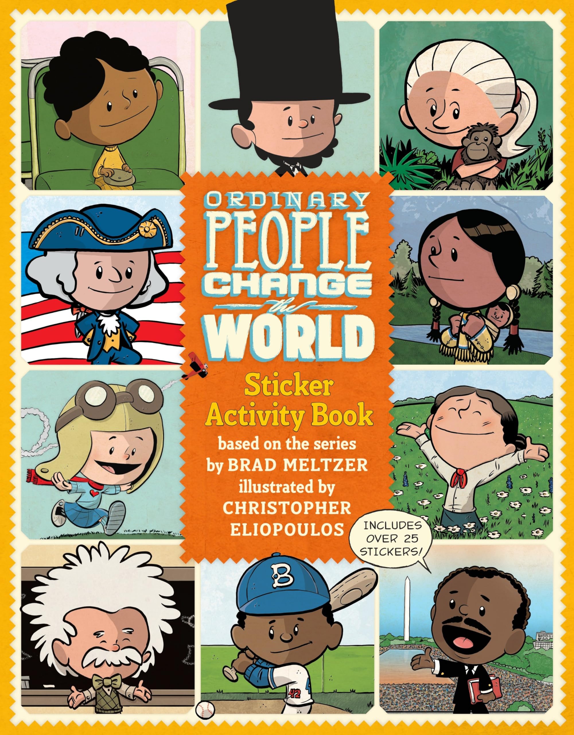 Ordinary People Change the World Sticker Activity Book,Used
