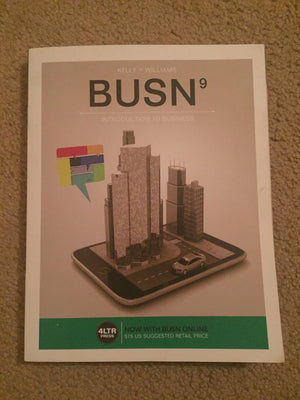 BUSN (with BUSN Online, 1 term (6 months) Printed Access Card) (New, Engaging Titles from 4LTR Press),New